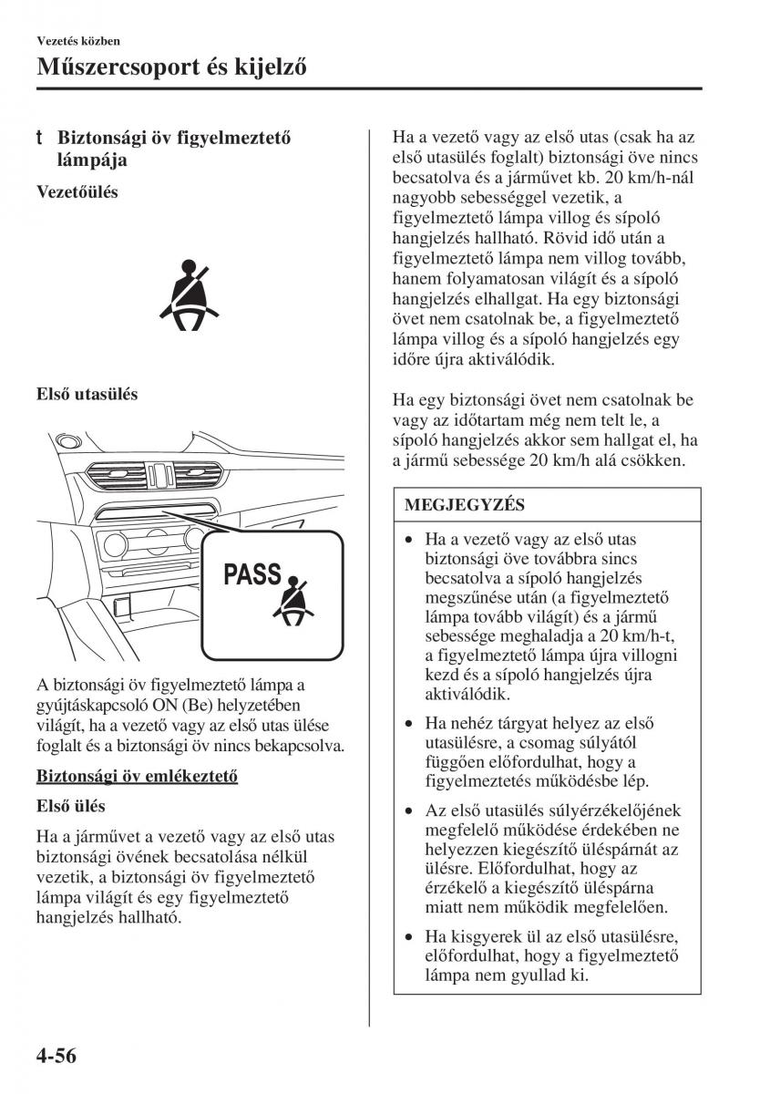 Mazda 6 III Kezelesi utmutato / page 214