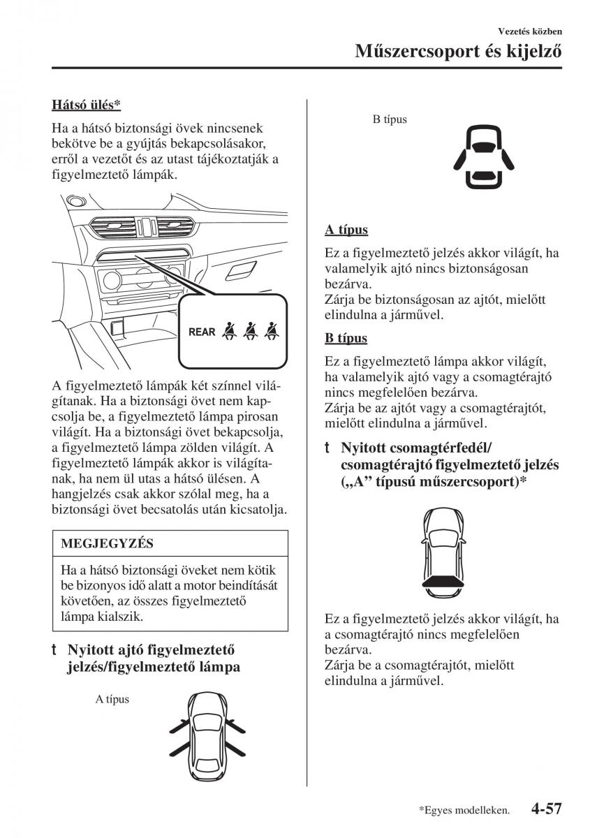 Mazda 6 III Kezelesi utmutato / page 215