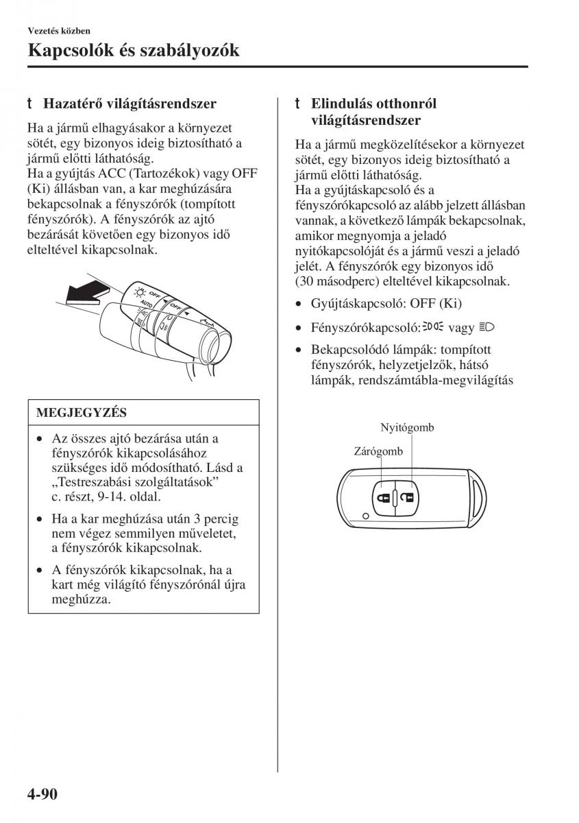 Mazda 6 III Kezelesi utmutato / page 248