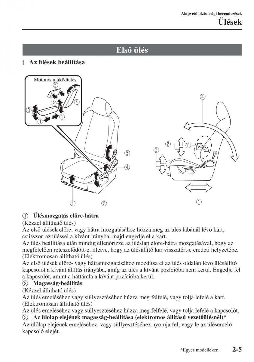 Mazda 6 III Kezelesi utmutato / page 29