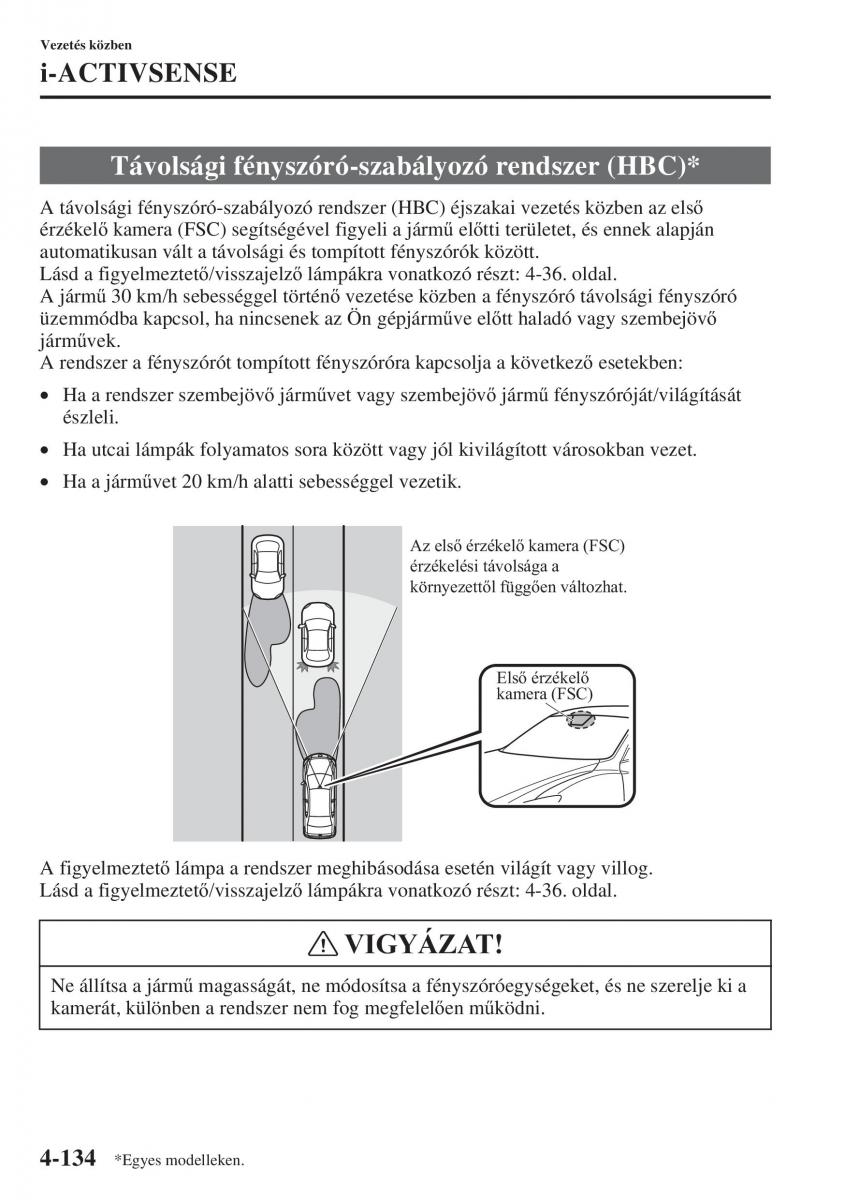 Mazda 6 III Kezelesi utmutato / page 292