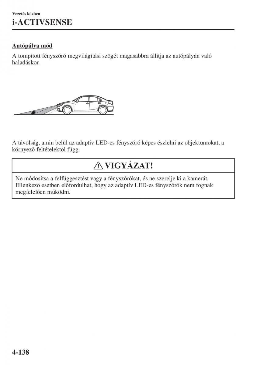 Mazda 6 III Kezelesi utmutato / page 296