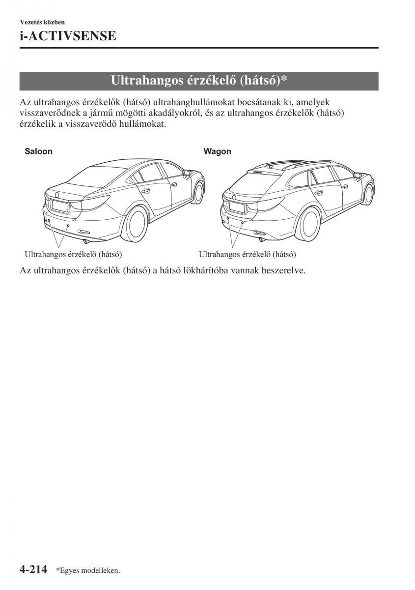 Mazda 6 III Kezelesi utmutato / page 372