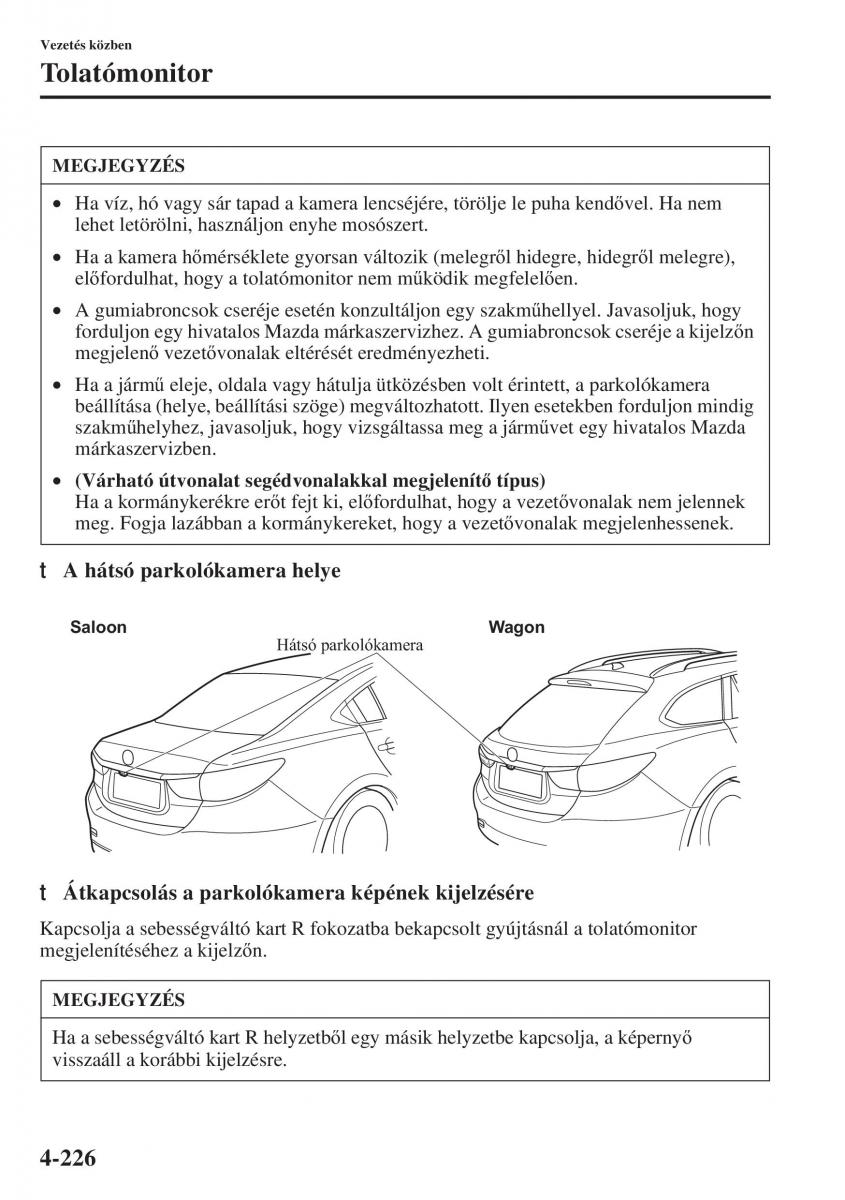 Mazda 6 III Kezelesi utmutato / page 384