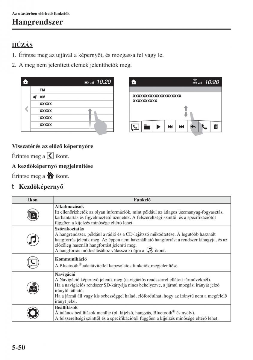 Mazda 6 III Kezelesi utmutato / page 458