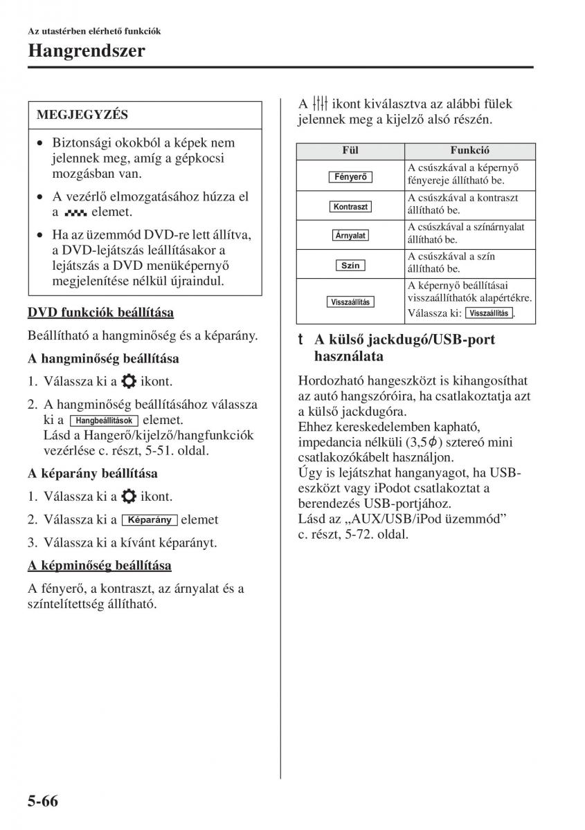 Mazda 6 III Kezelesi utmutato / page 474