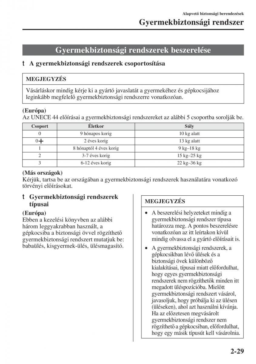 Mazda 6 III Kezelesi utmutato / page 53