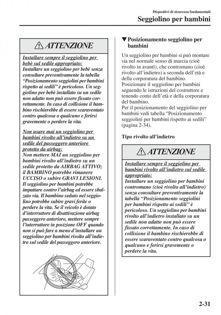 Mazda 6 III manuale del proprietario / page 55