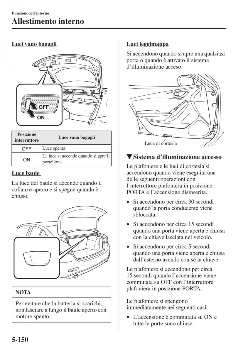 Mazda 6 III manuale del proprietario / page 558