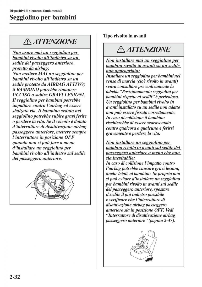 Mazda 6 III manuale del proprietario / page 56