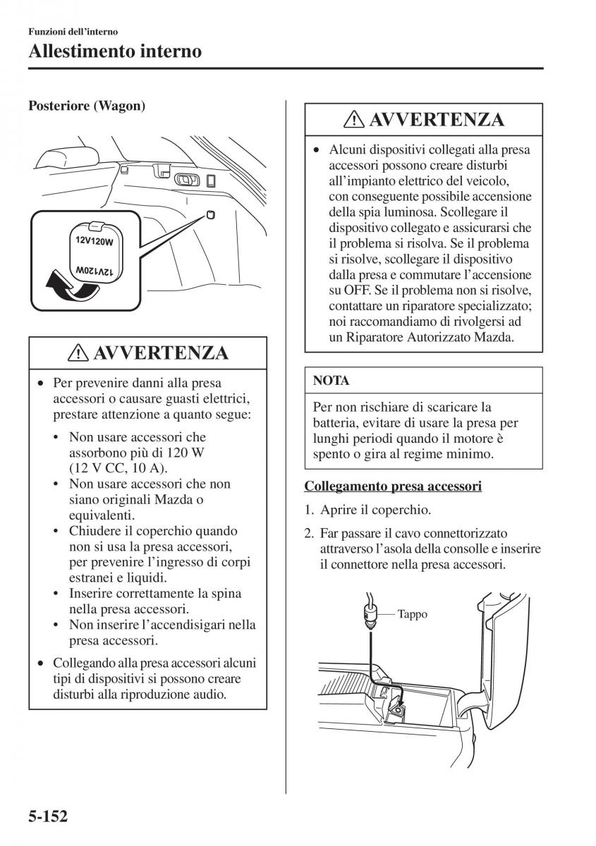 Mazda 6 III manuale del proprietario / page 560