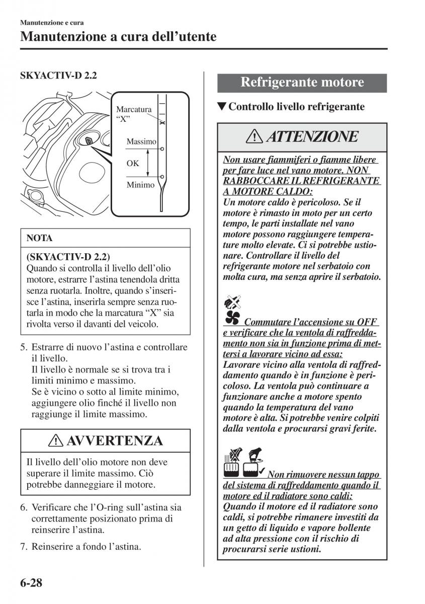 Mazda 6 III manuale del proprietario / page 596