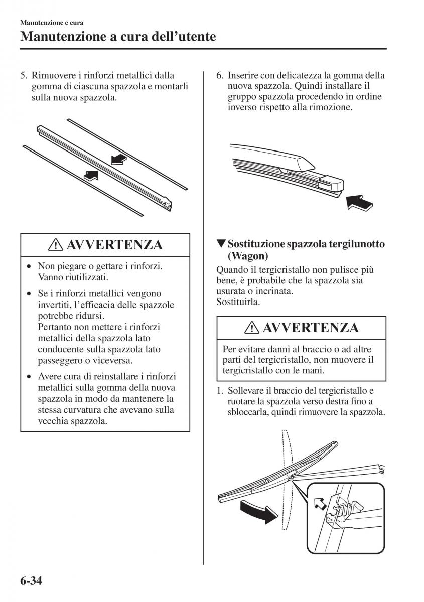 Mazda 6 III manuale del proprietario / page 602