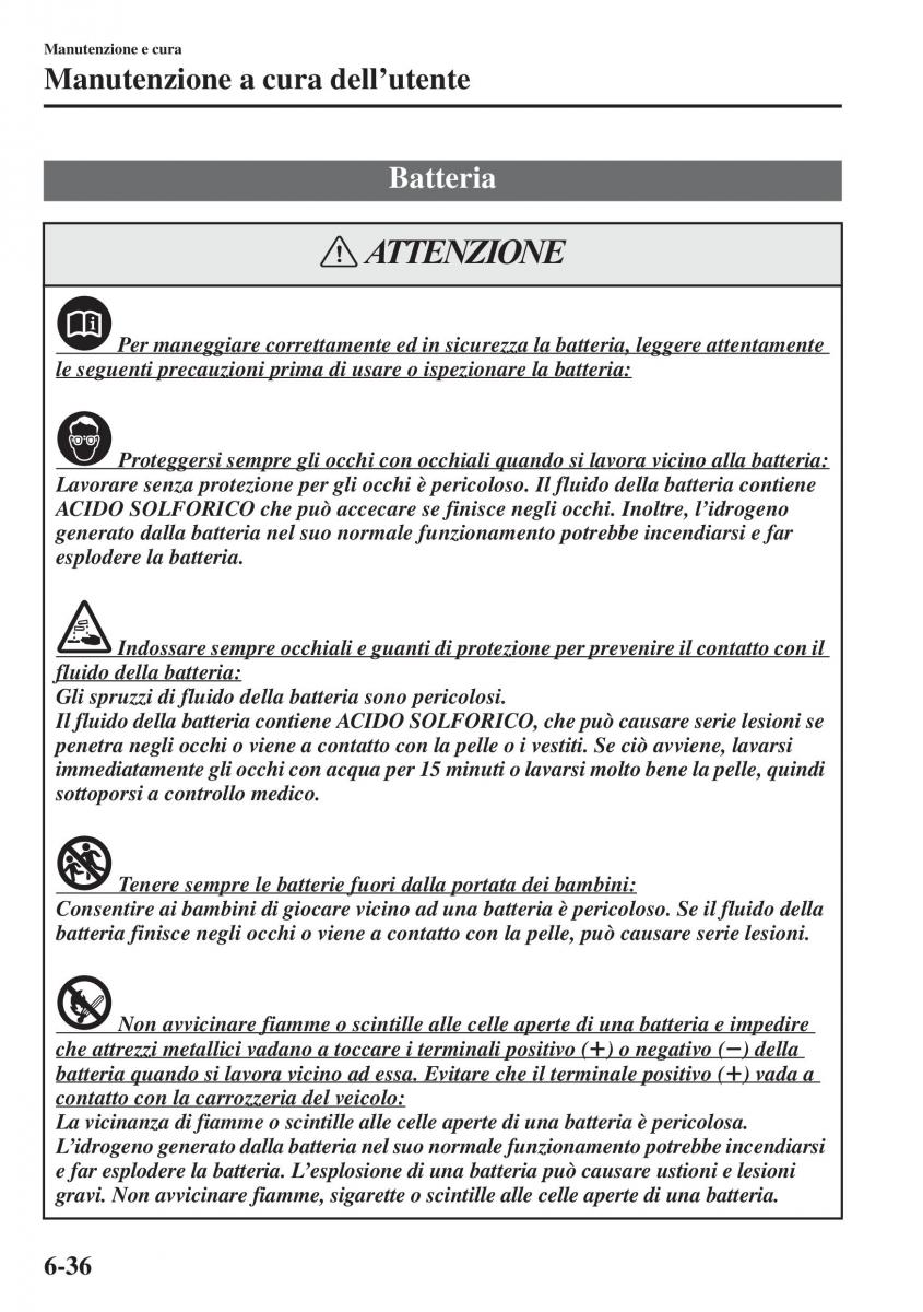 Mazda 6 III manuale del proprietario / page 604