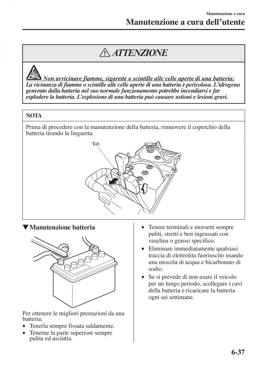 Mazda 6 III manuale del proprietario / page 605