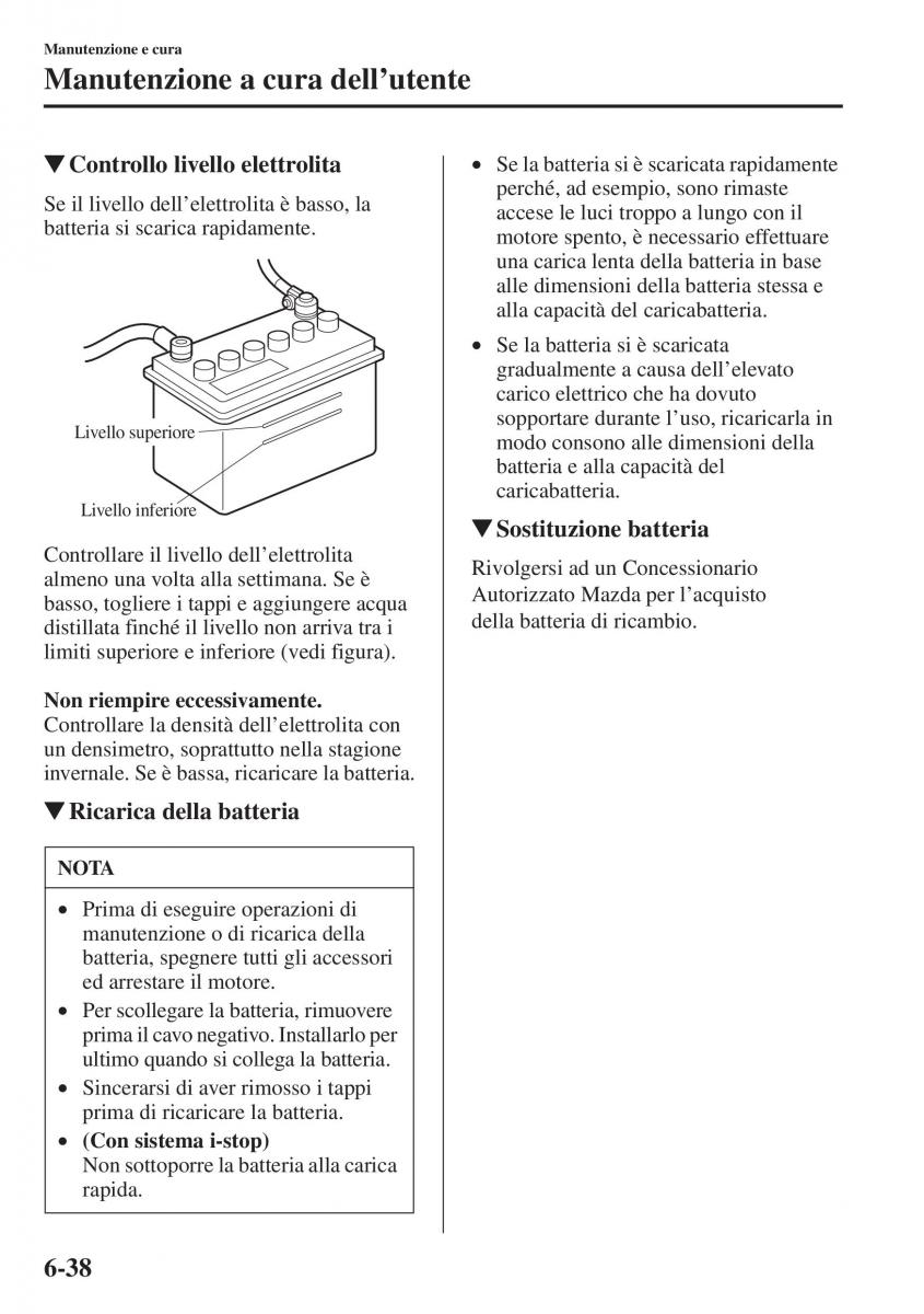 Mazda 6 III manuale del proprietario / page 606