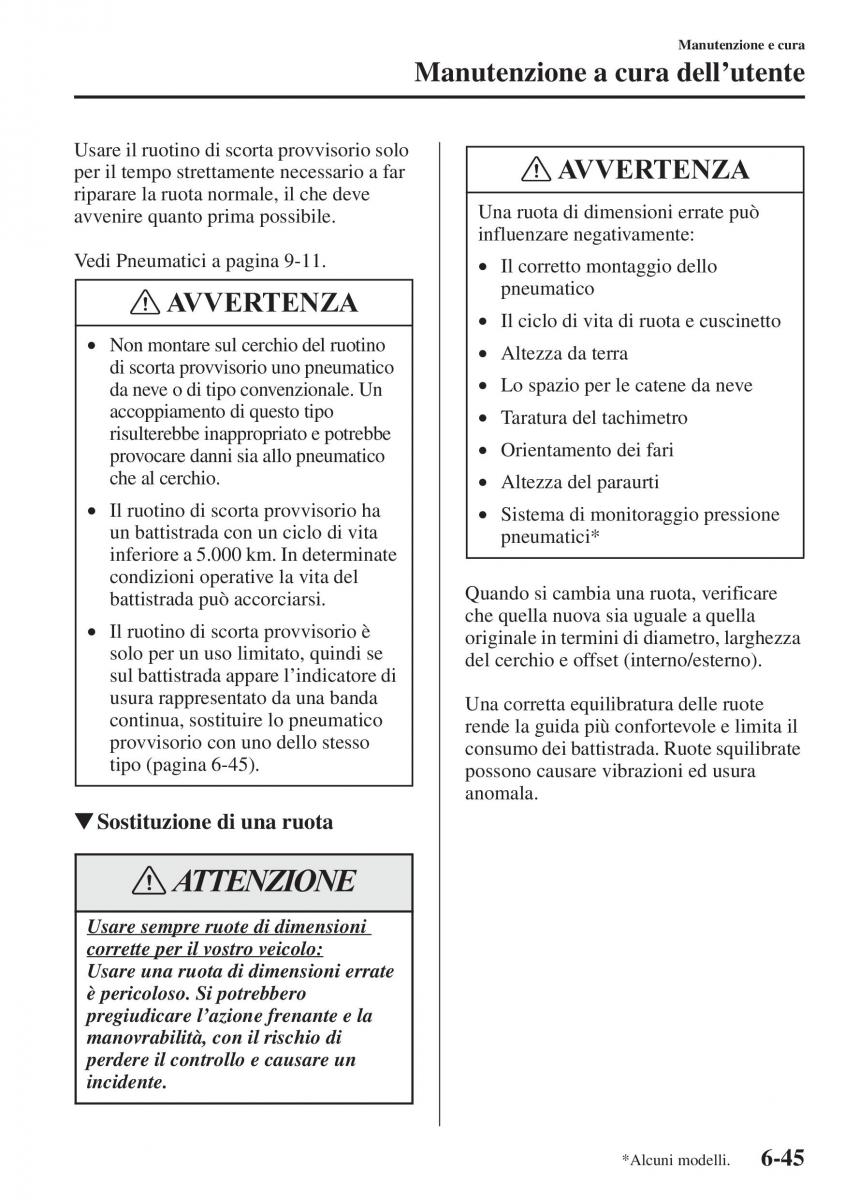 Mazda 6 III manuale del proprietario / page 613