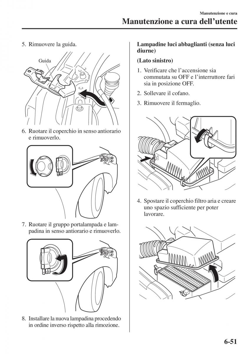 Mazda 6 III manuale del proprietario / page 619