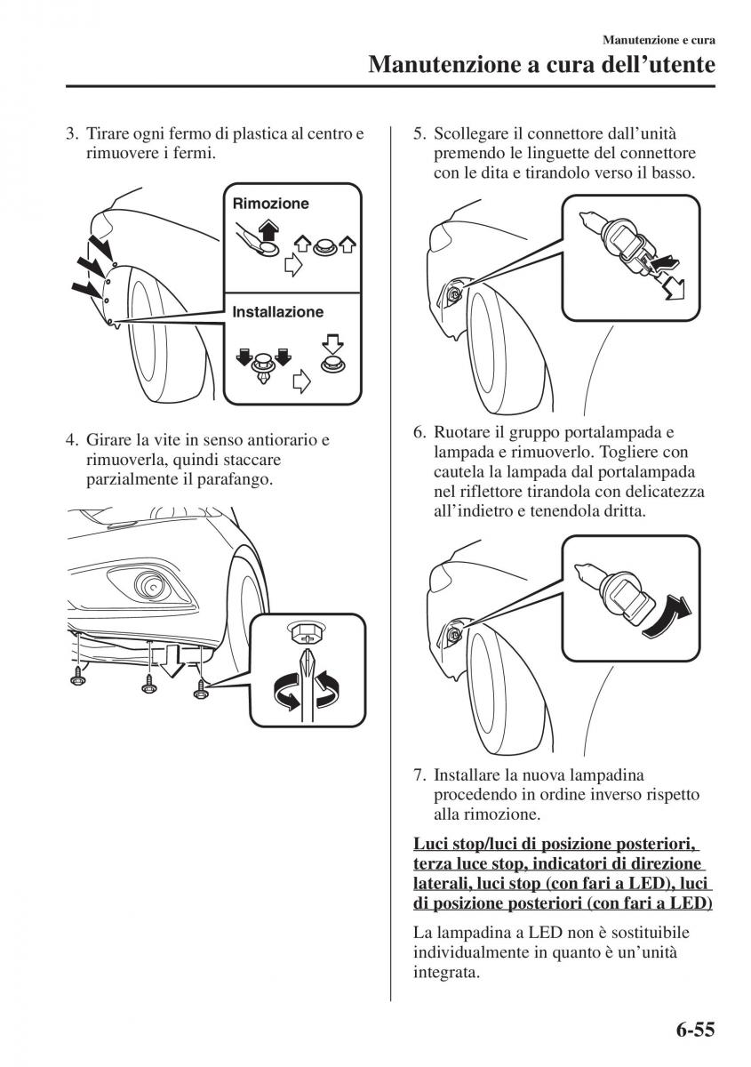 Mazda 6 III manuale del proprietario / page 623