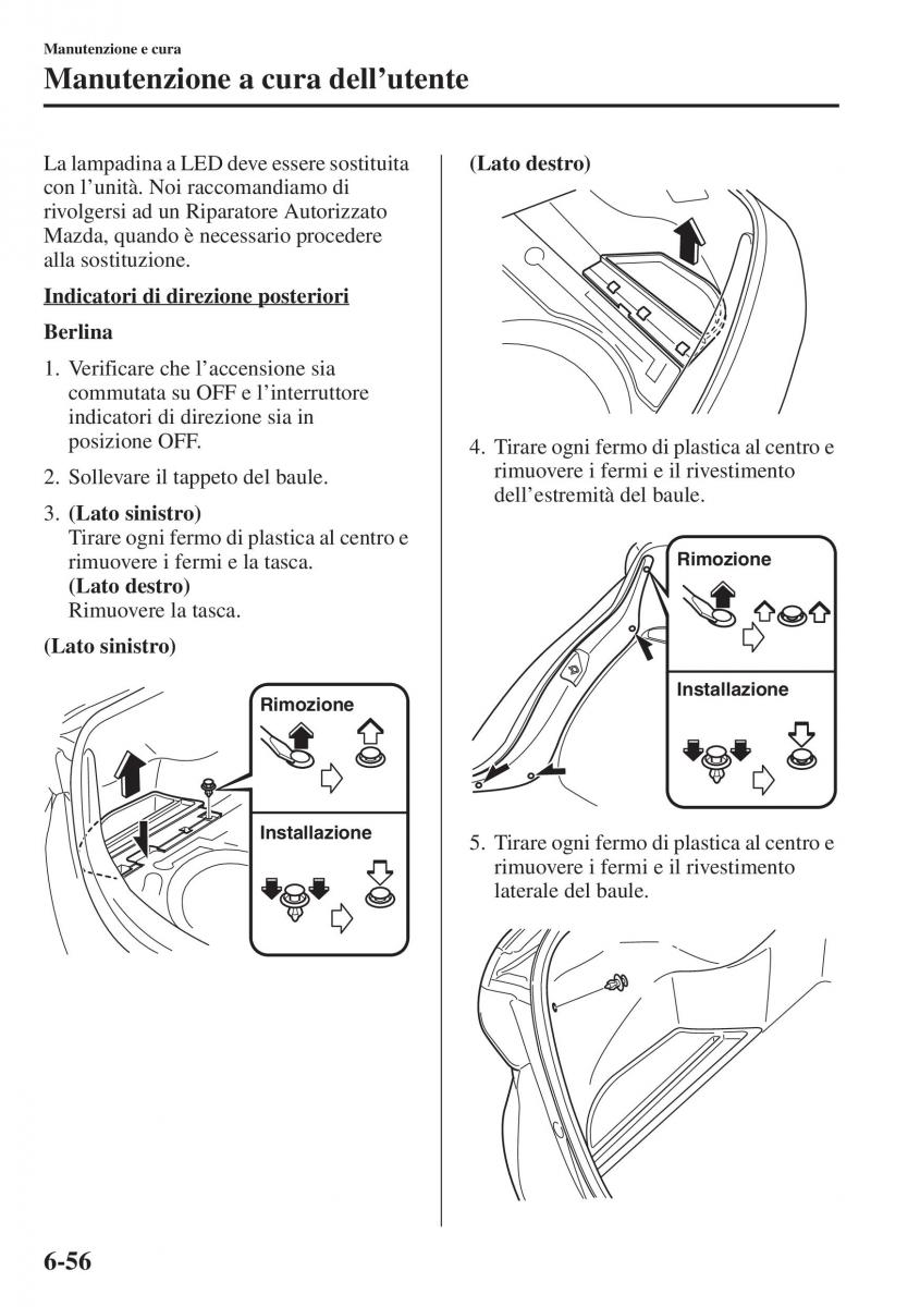 Mazda 6 III manuale del proprietario / page 624