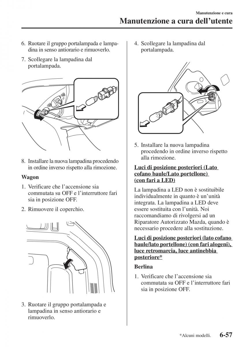 Mazda 6 III manuale del proprietario / page 625