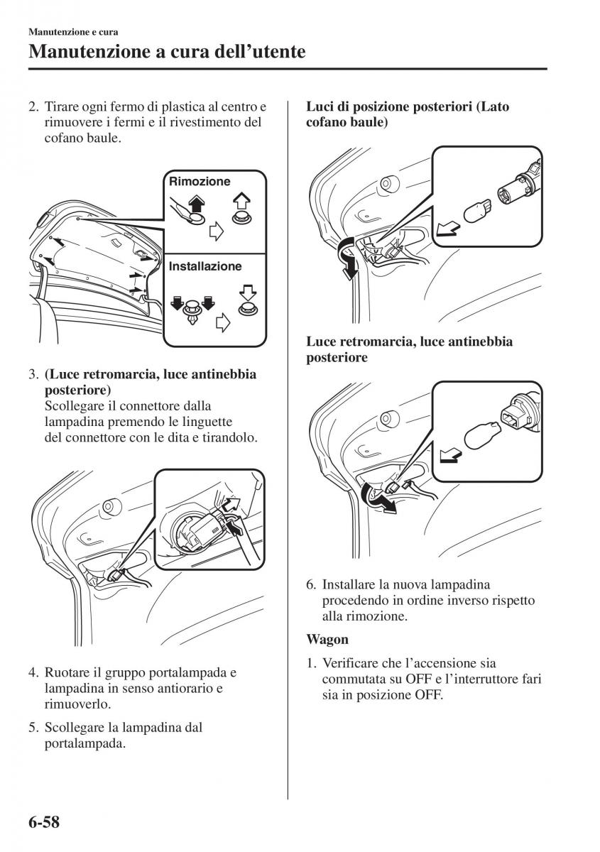 Mazda 6 III manuale del proprietario / page 626