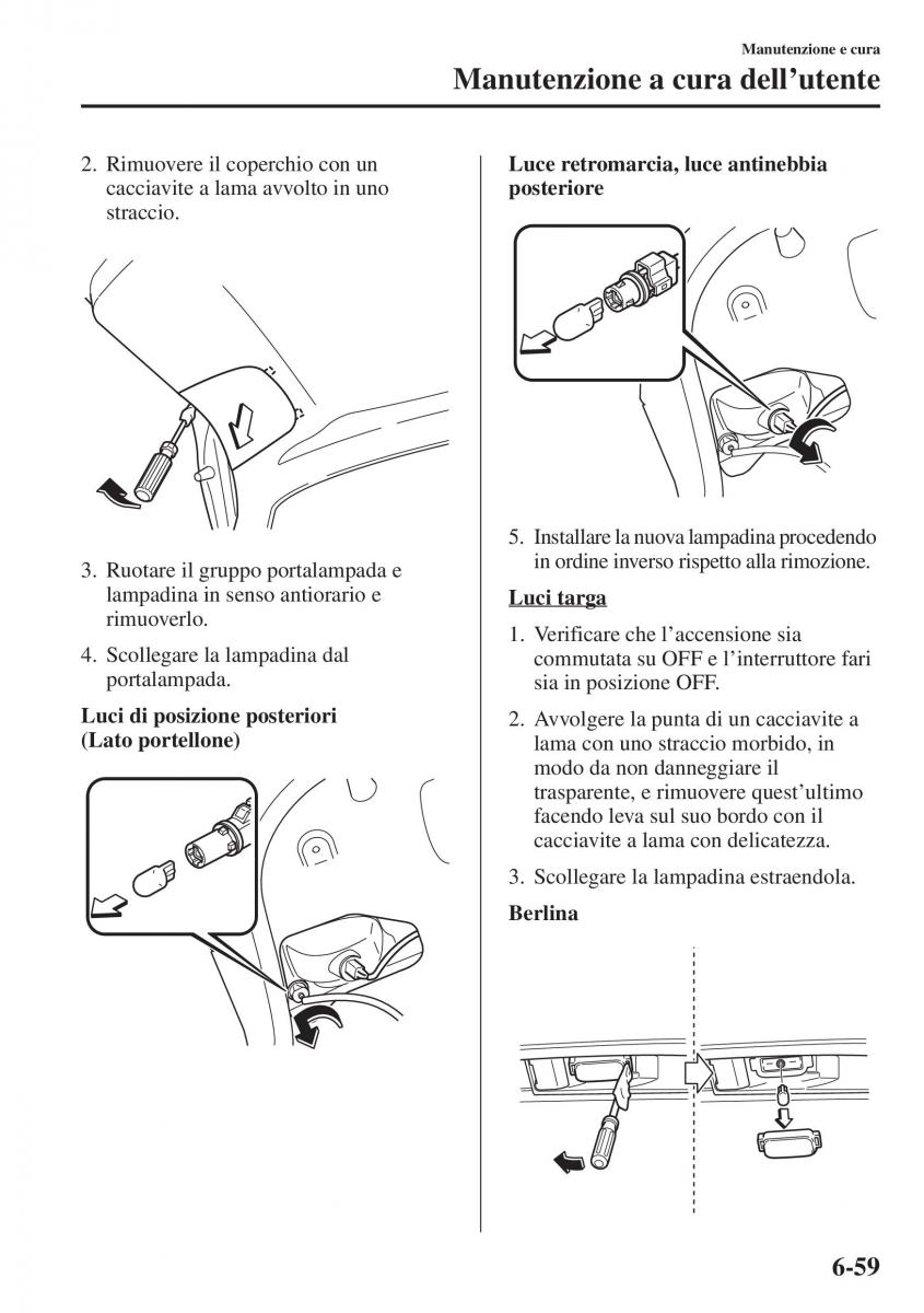 Mazda 6 III manuale del proprietario / page 627