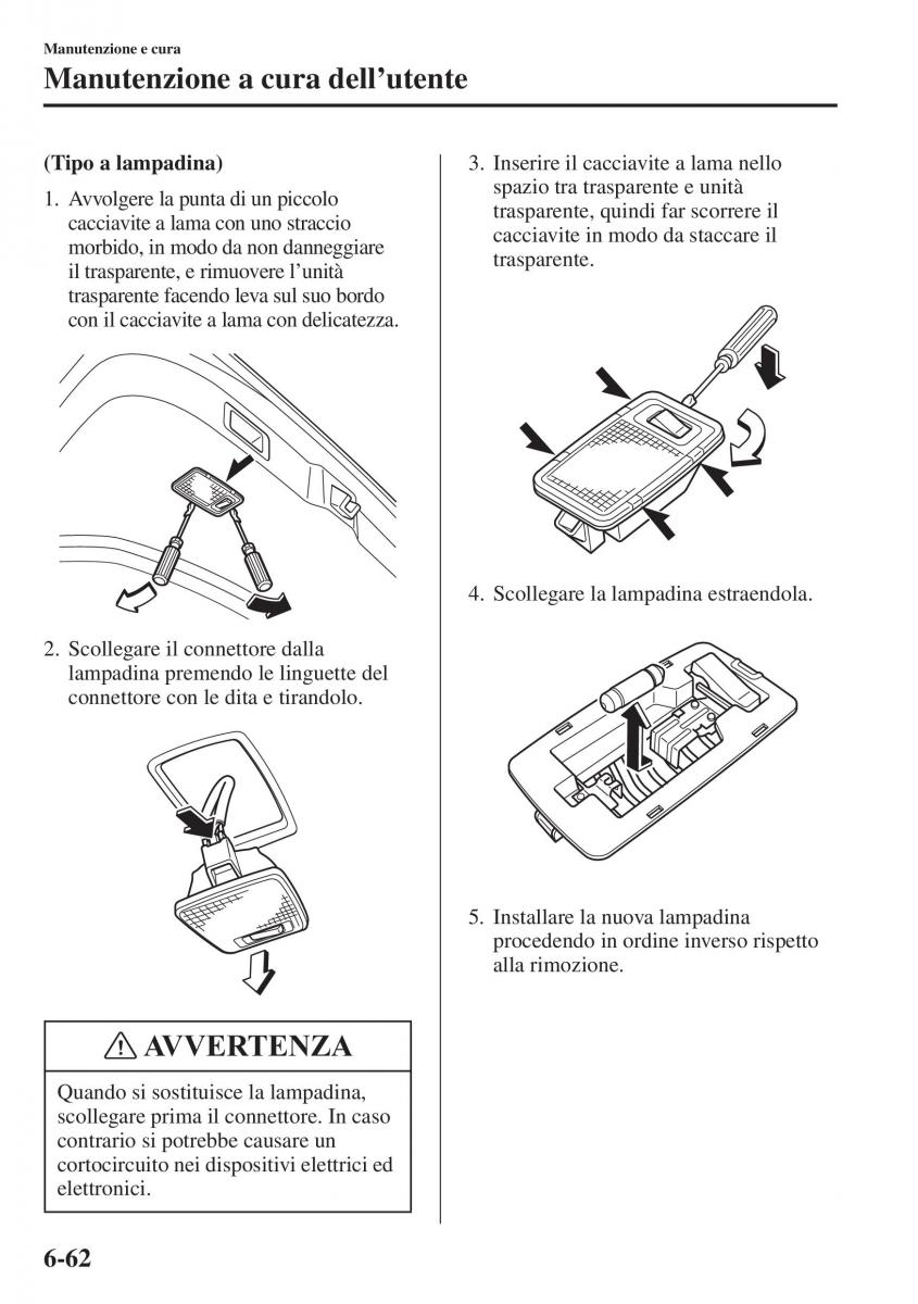 Mazda 6 III manuale del proprietario / page 630