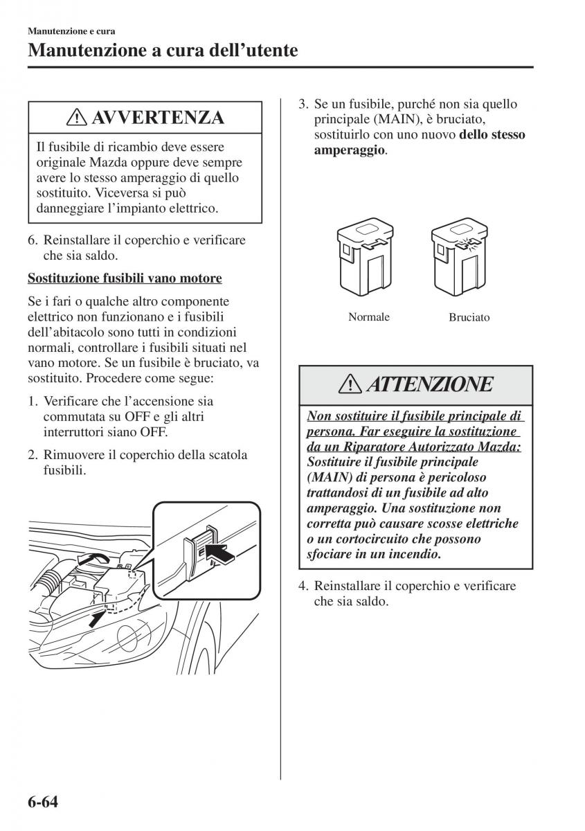 Mazda 6 III manuale del proprietario / page 632