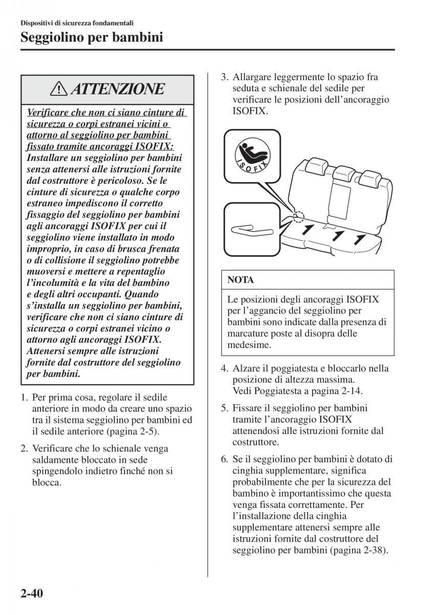 Mazda 6 III manuale del proprietario / page 64