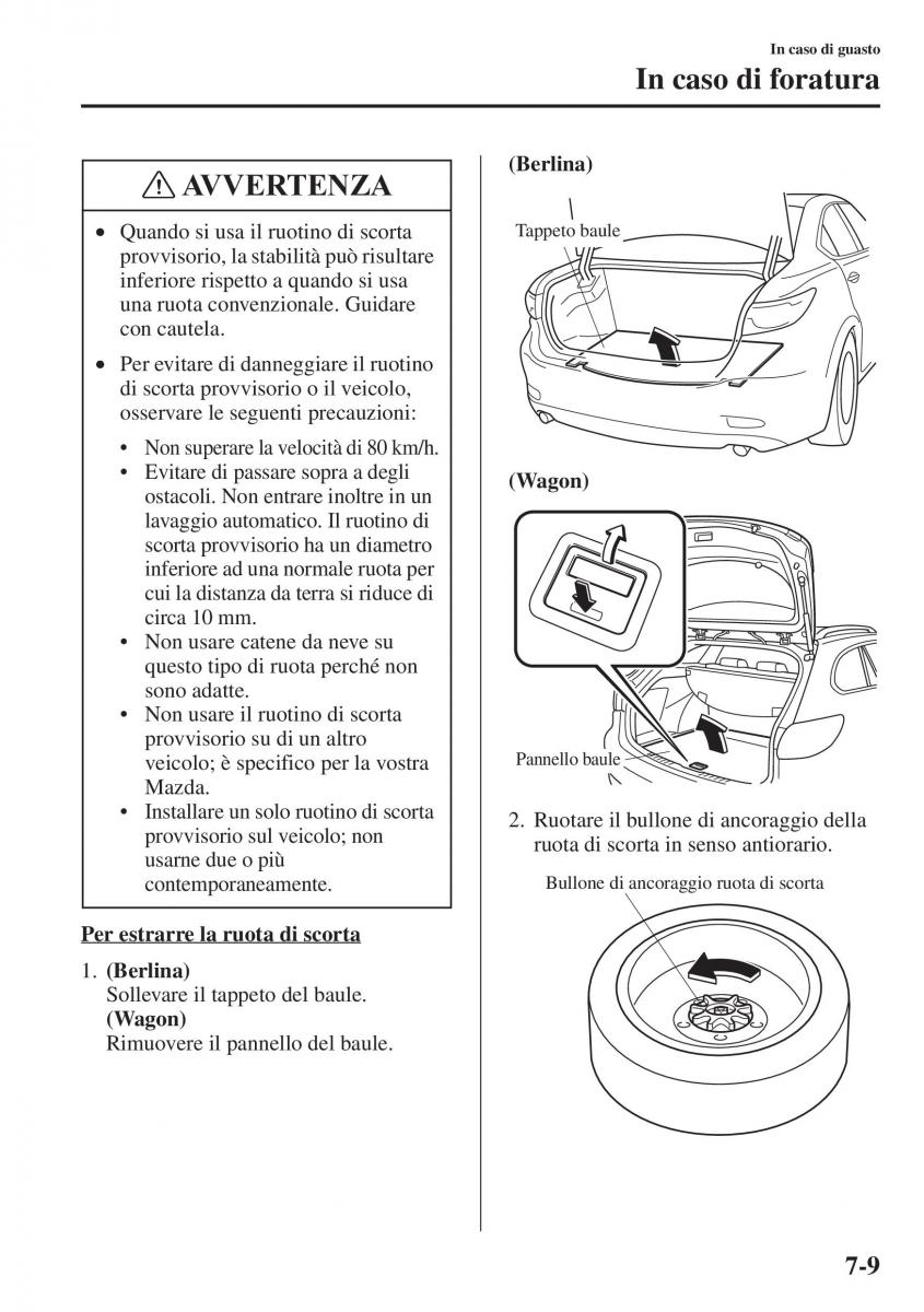 Mazda 6 III manuale del proprietario / page 655