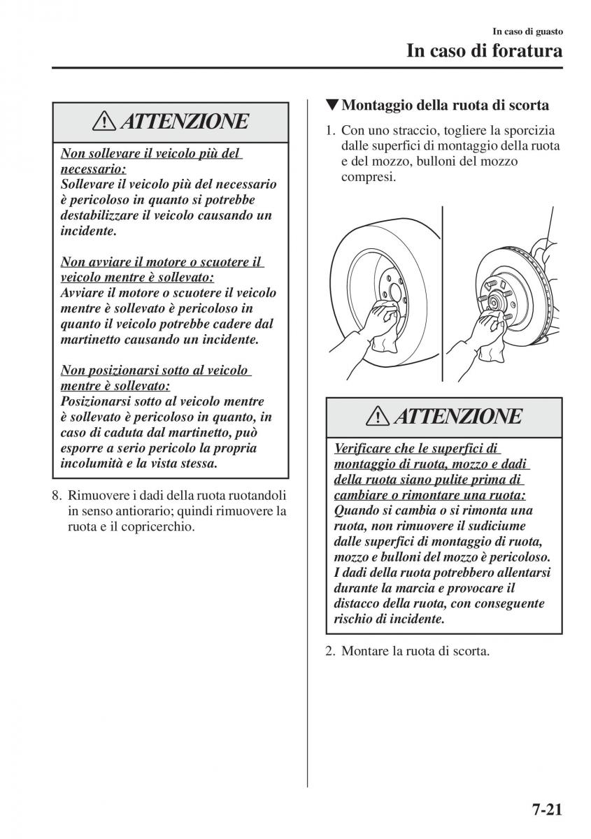 Mazda 6 III manuale del proprietario / page 667