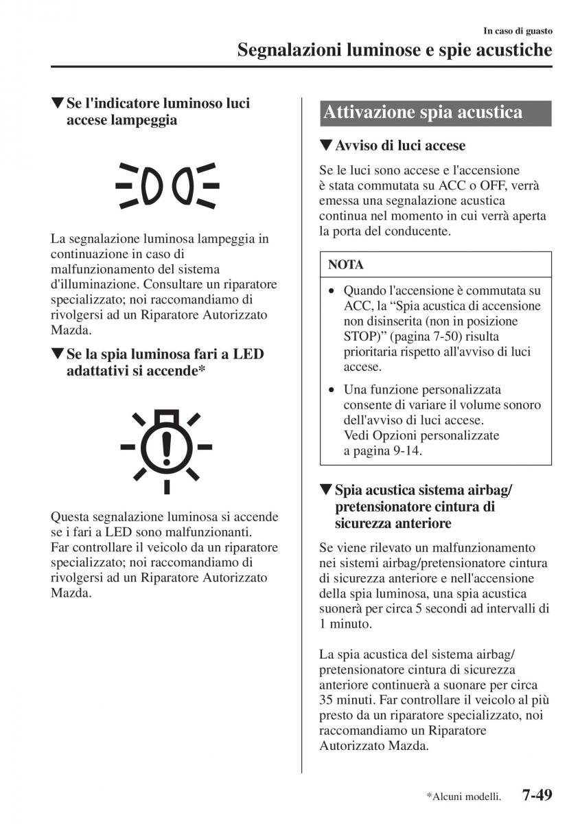 Mazda 6 III manuale del proprietario / page 695