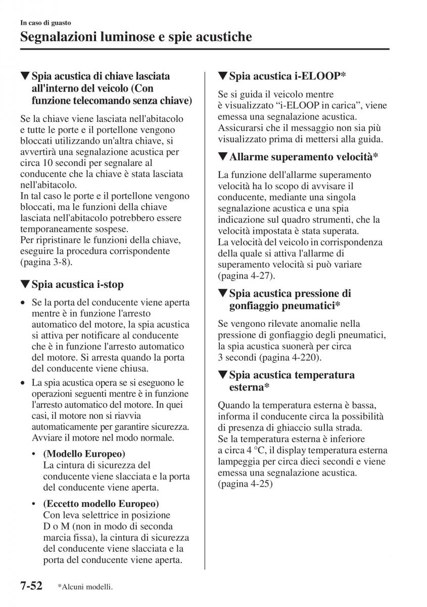 Mazda 6 III manuale del proprietario / page 698