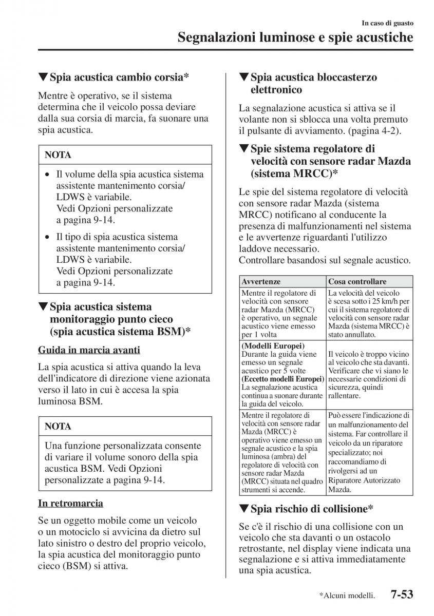 Mazda 6 III manuale del proprietario / page 699