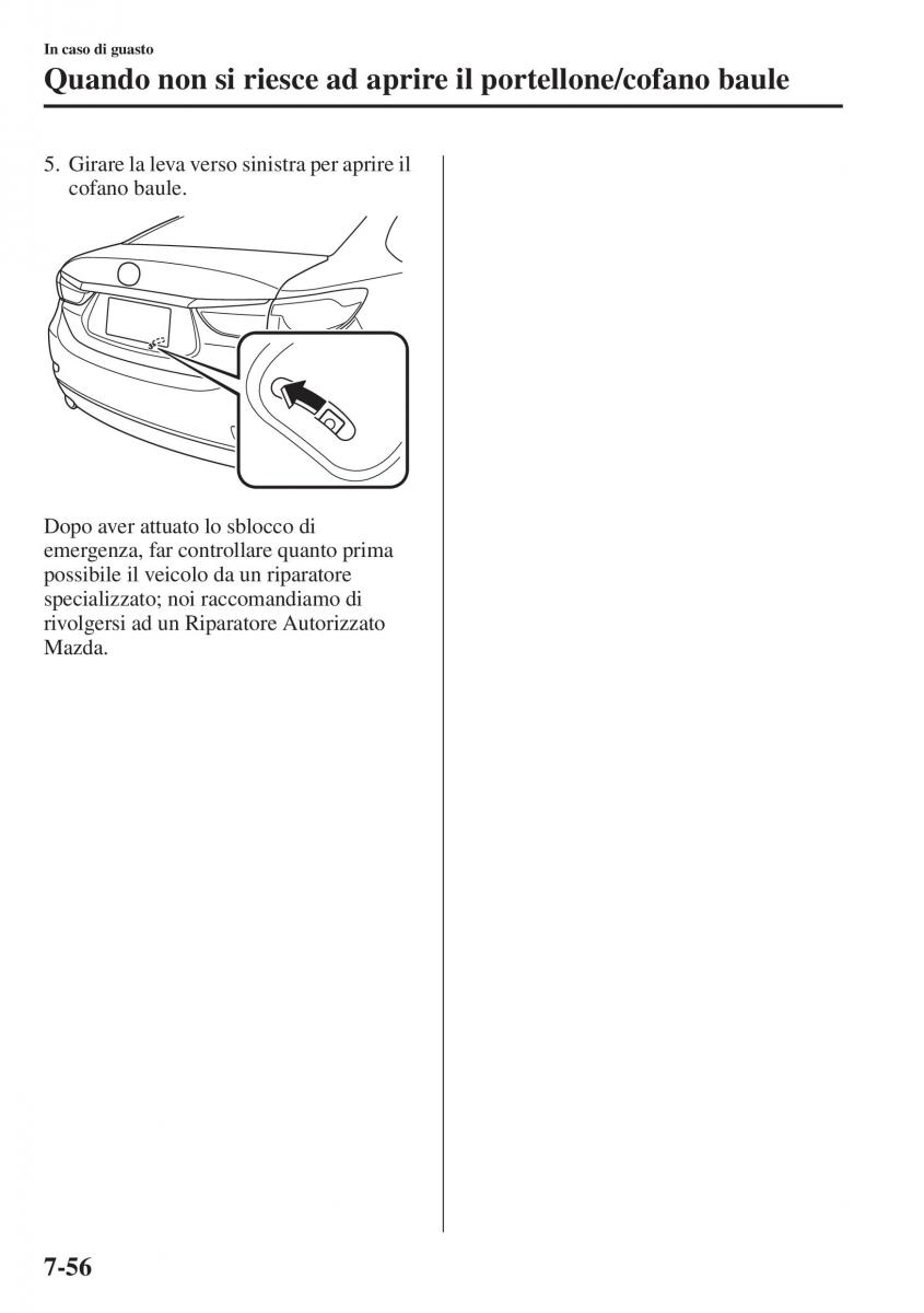 Mazda 6 III manuale del proprietario / page 702