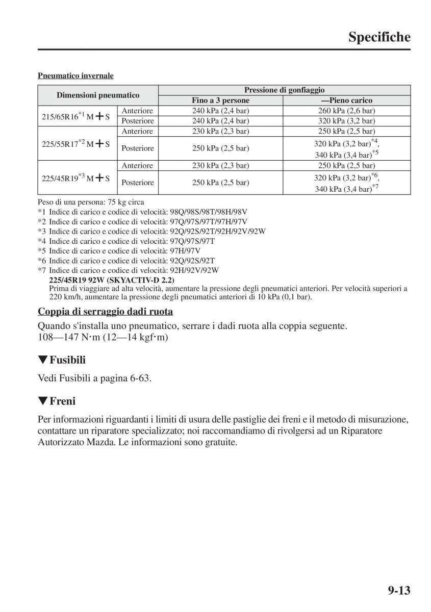 Mazda 6 III manuale del proprietario / page 741