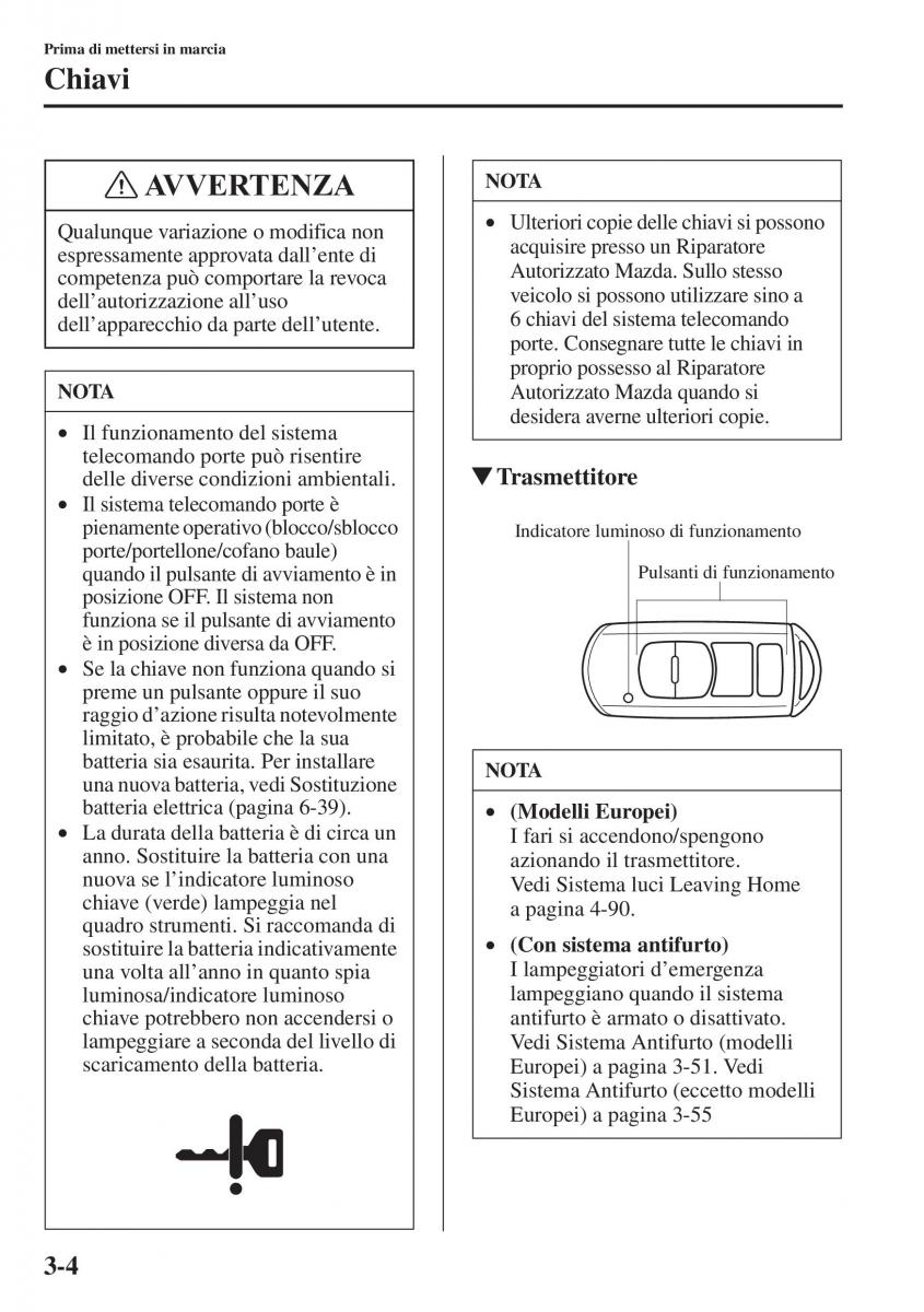 Mazda 6 III manuale del proprietario / page 84