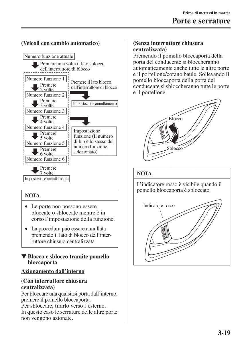 Mazda 6 III manuale del proprietario / page 99