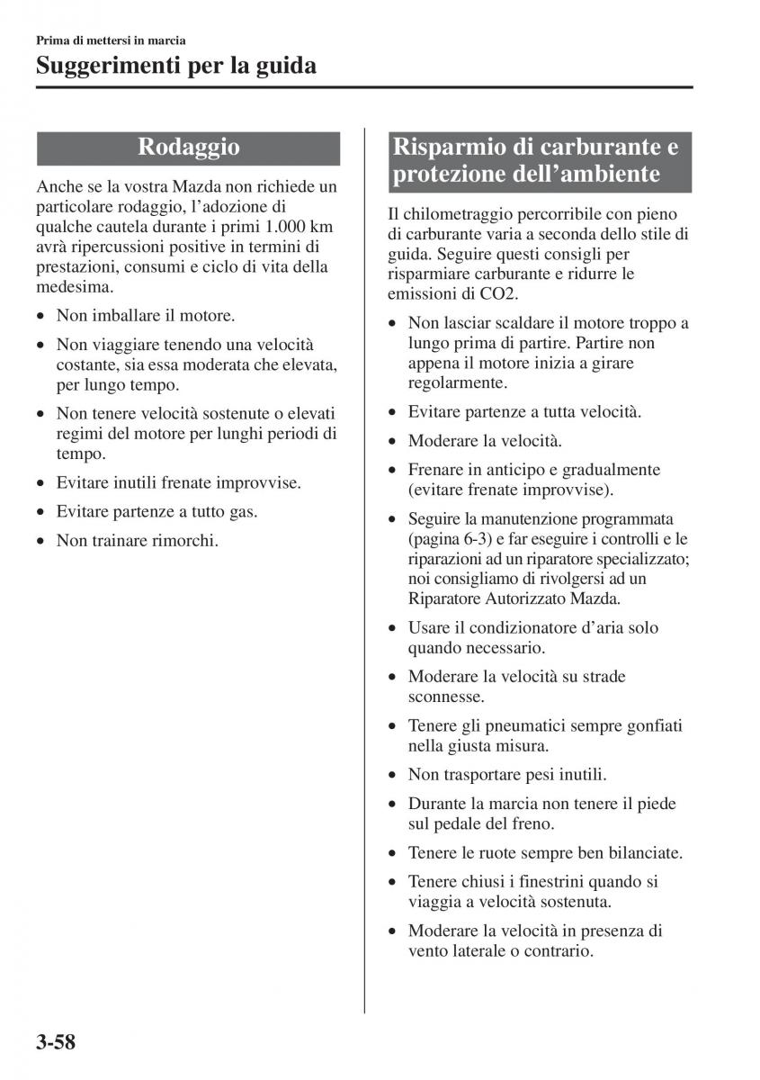 Mazda 6 III manuale del proprietario / page 138