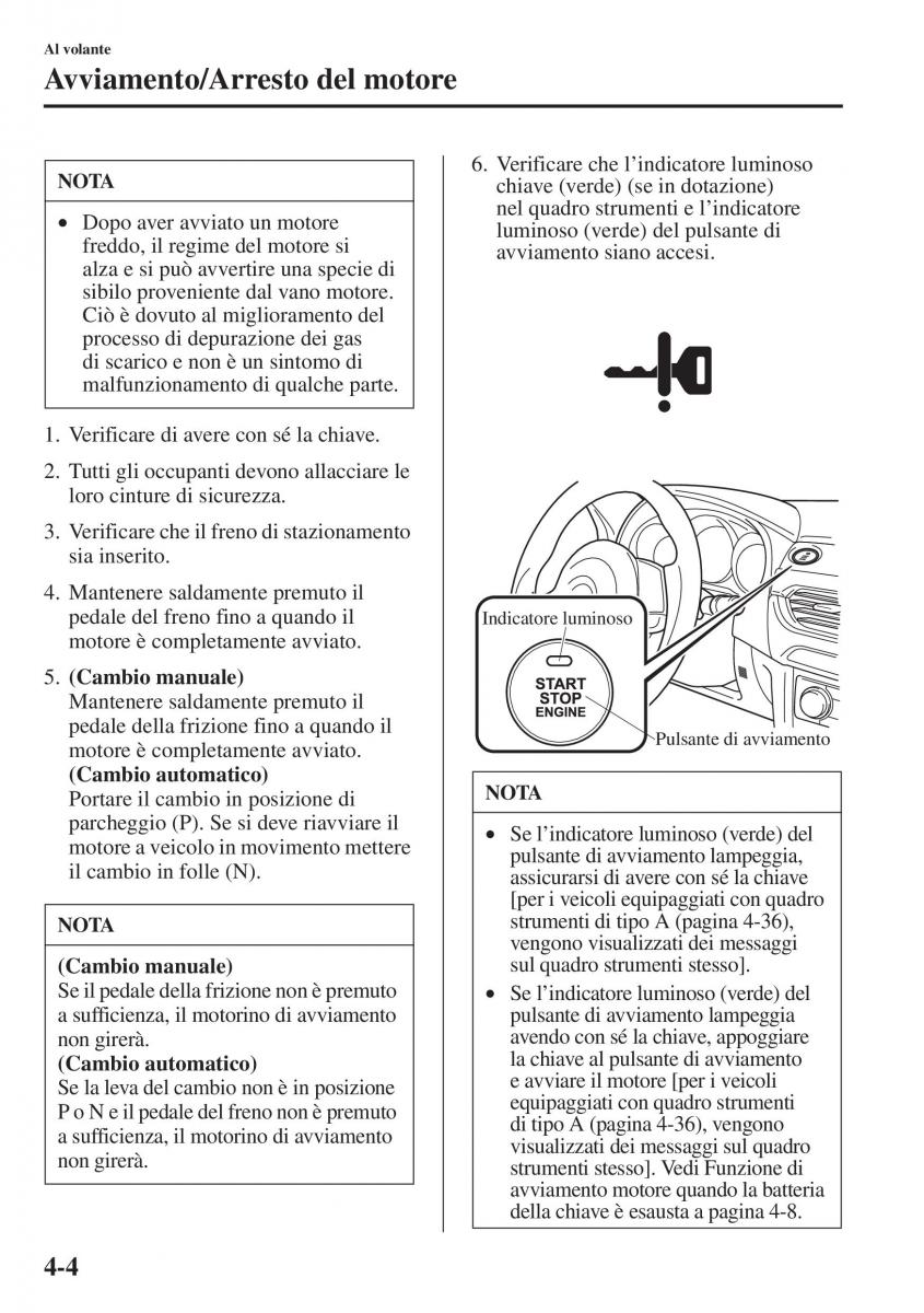 Mazda 6 III manuale del proprietario / page 162