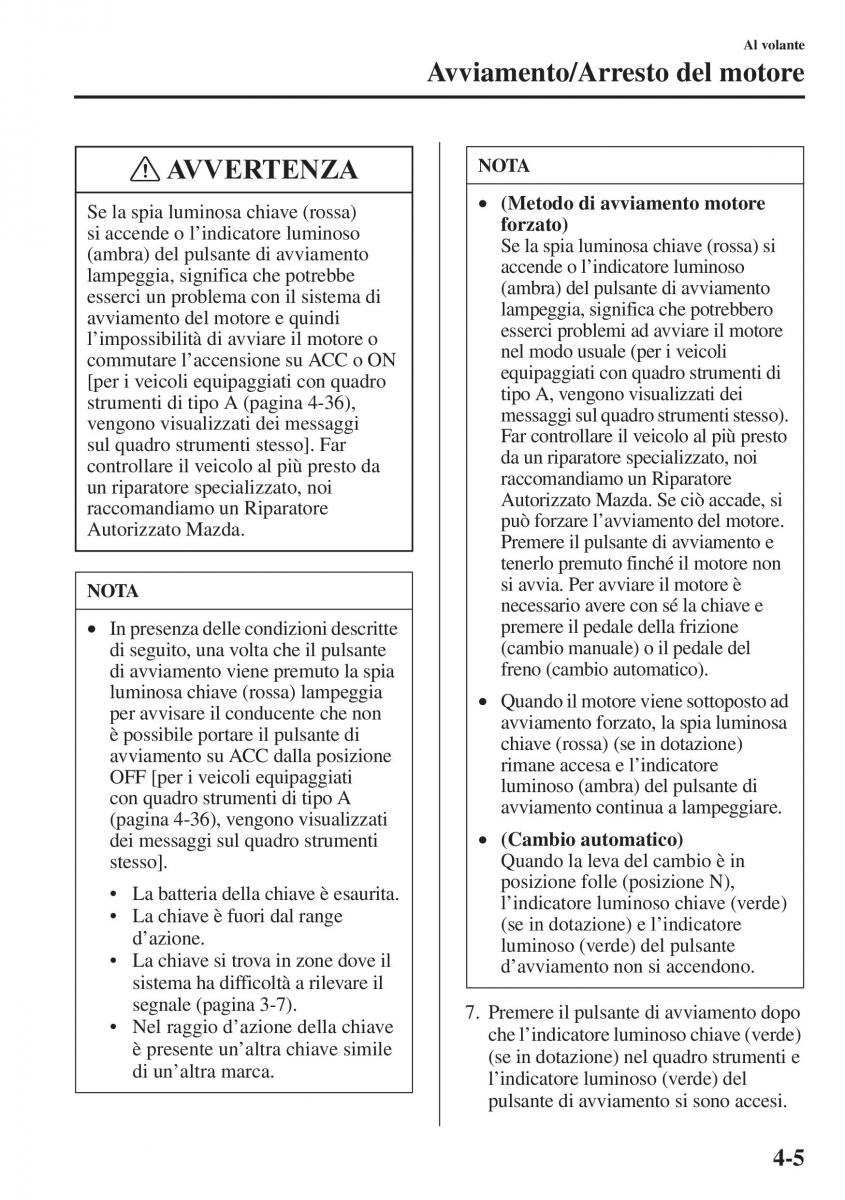 Mazda 6 III manuale del proprietario / page 163