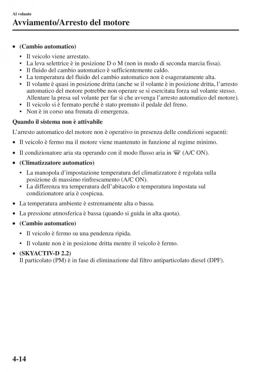 Mazda 6 III manuale del proprietario / page 172