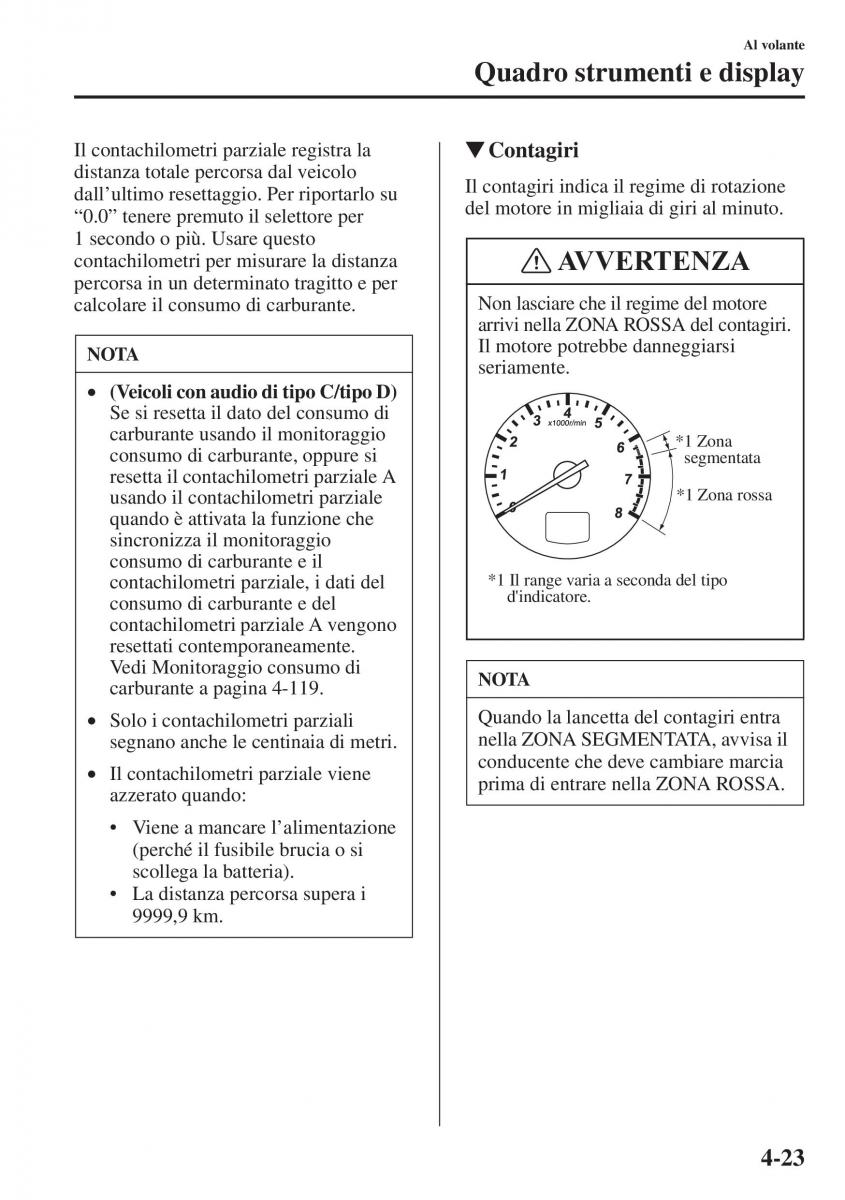 Mazda 6 III manuale del proprietario / page 181