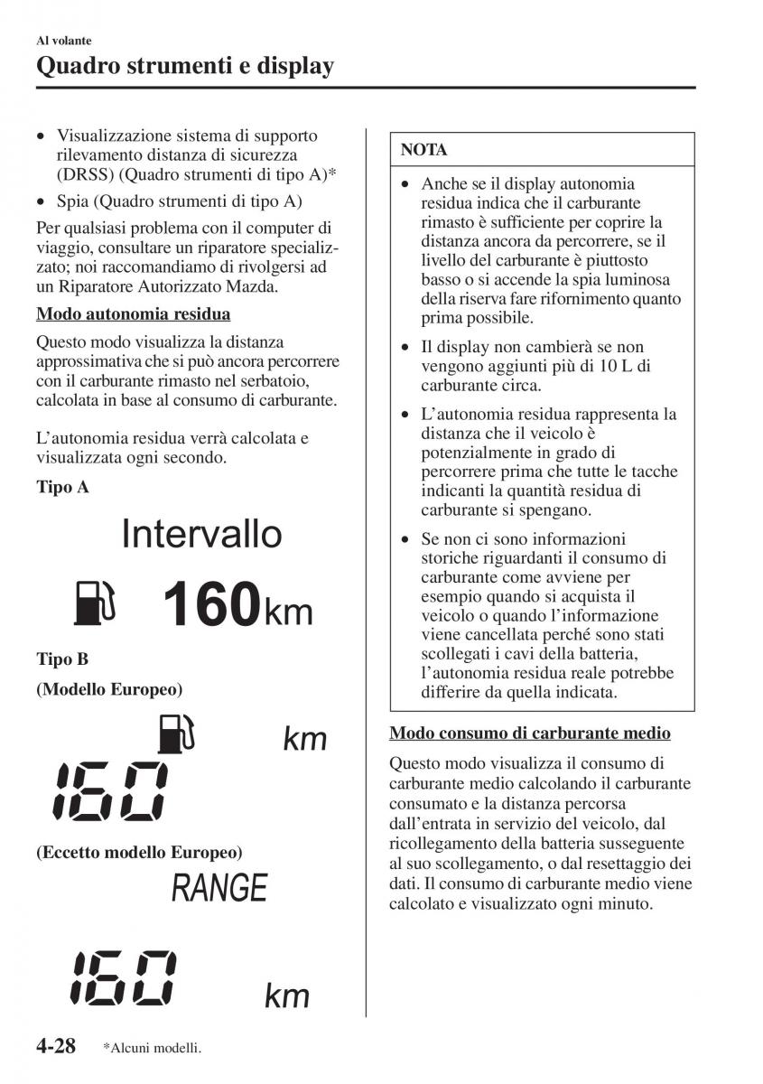 Mazda 6 III manuale del proprietario / page 186