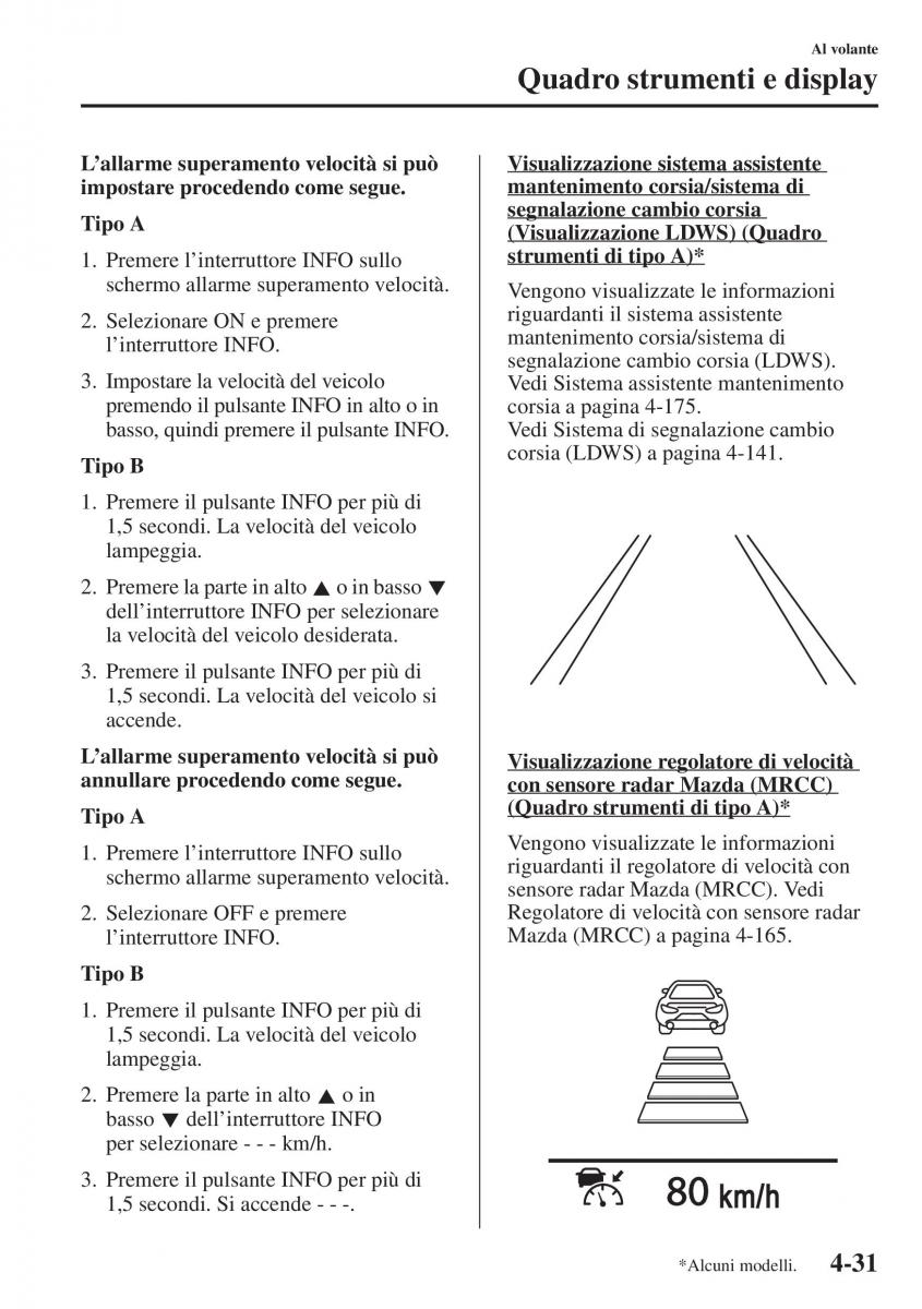 Mazda 6 III manuale del proprietario / page 189