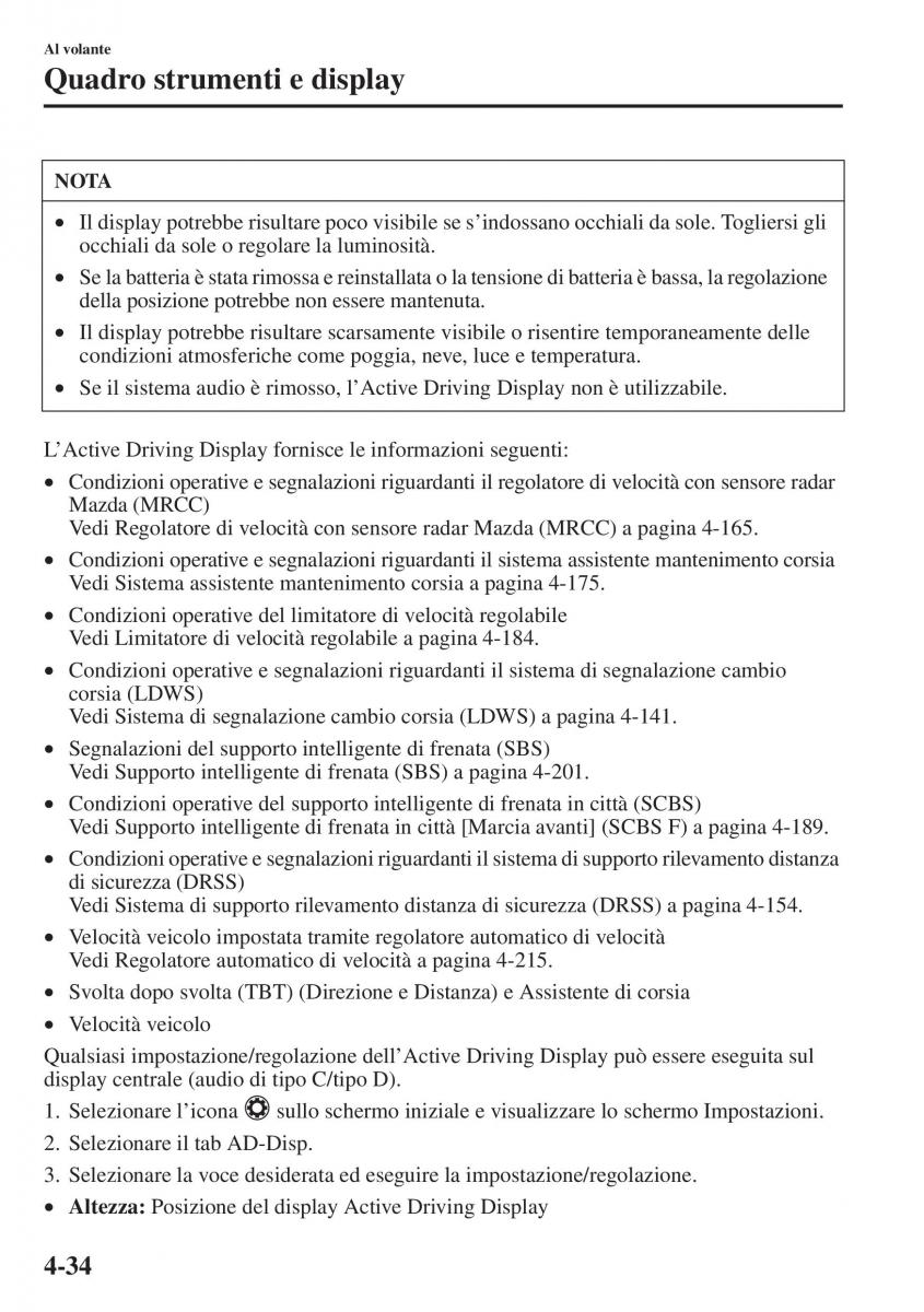 Mazda 6 III manuale del proprietario / page 192