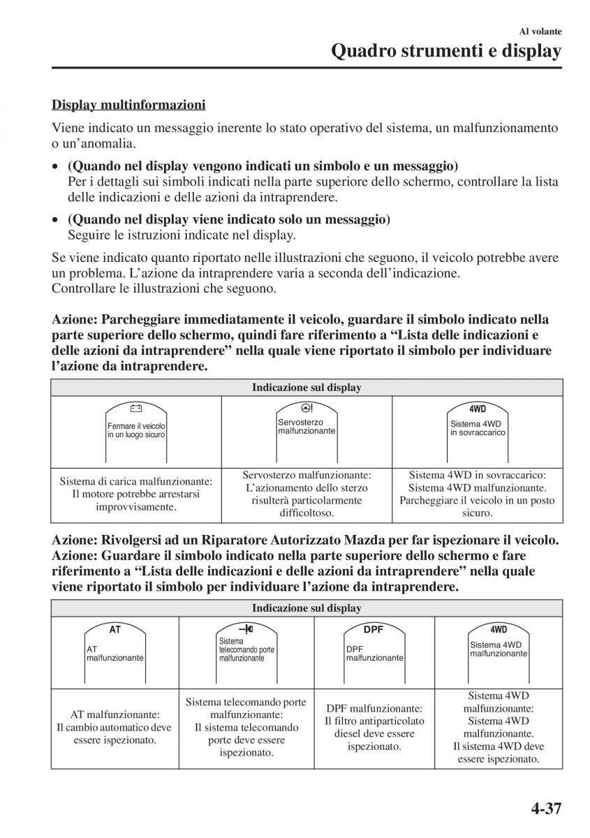 Mazda 6 III manuale del proprietario / page 195