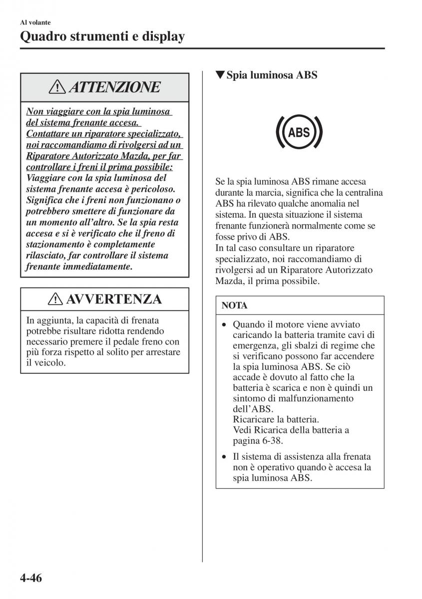 Mazda 6 III manuale del proprietario / page 204