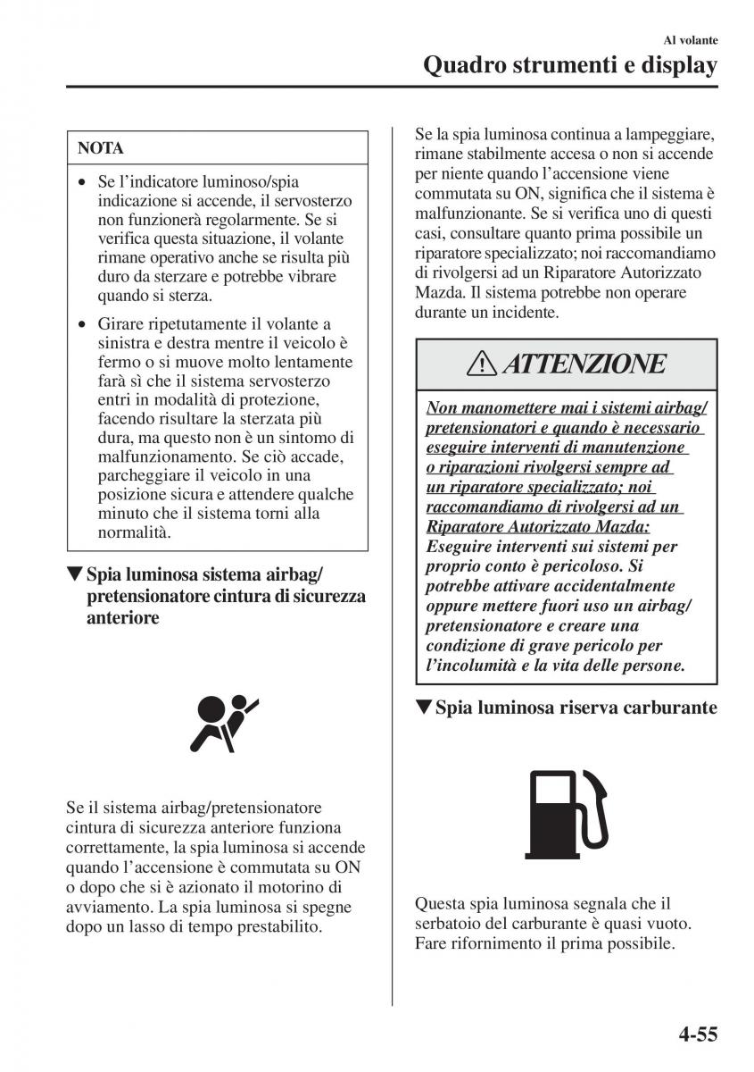 Mazda 6 III manuale del proprietario / page 213